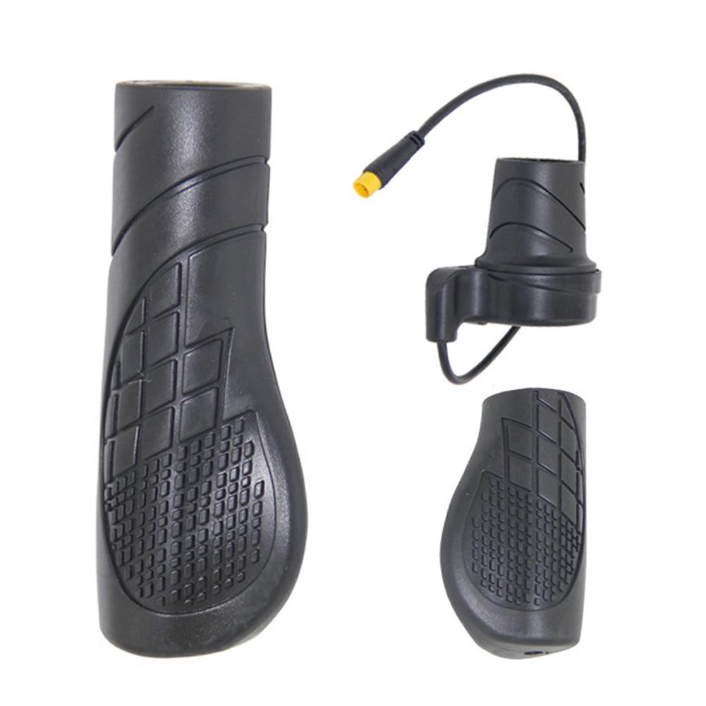 Half Twist Throttle Grip 20X for Electric Bicycle Waterproof Male/Female connector for E-bike Scooter Mountain Bike Accessories чёрный