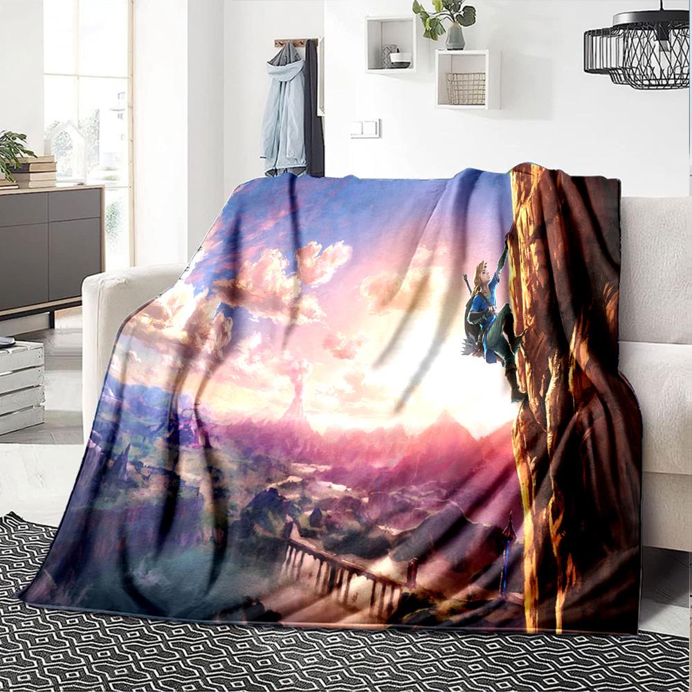 1pc Eerie Eye Symbol Light flannel Blanket for Super Soft Cute Comfort Blanket for Travel Bedding Couch Sofa Blanket Y82554