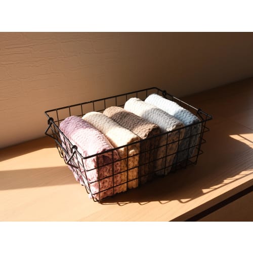 Kosugizen Fluffy Microfiber Face Towels, Pink, 34 X 90 Cm, Fluffy, Long, Absorbent, Quick-Drying, Ideal for Drying Hair, Set of 2 (ZGMF-290-2P PK)