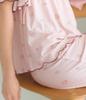 Peach John Soft Floral Short Stylish Summer Flared Cut and One Size Loungewear, Print, Sleeves, Cute, Pajamas, Sewn, Pink,