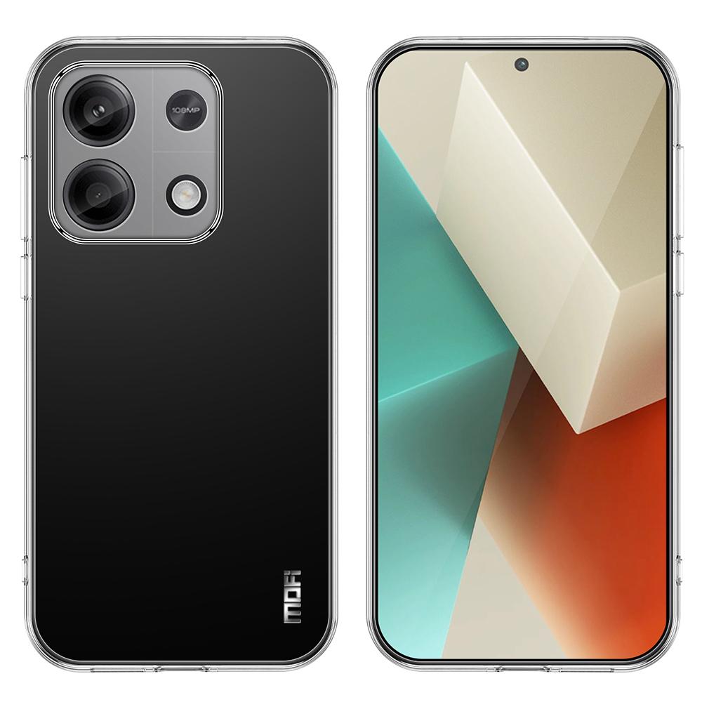 MOFI For Xiaomi Redmi Note 13 4G TPU Case High Definition Phone Protective Cover