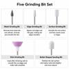 Low Noise Electric Nail File Cordless Nail Polisher Nail Art Lathe Grinder  Manicure Accessory