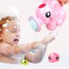 Kids Elephant Watering Pot Bath Toy Cartoon Plastic Kettle Bath Shower Tool Baby Bathroom Toy for Children Summer Bath Sprinkler