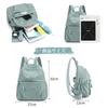 NOTAG Nylon Mini Size M Women's Backpack, Girls' Handbag, Backpack, Small, Waterproof, Casual, Travel, Commuting, School, Cute, Stylish, Gift,