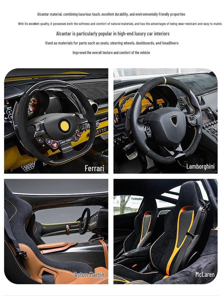 Alcantara Tissue Box for Tesla Screen, Console, & Seat Back