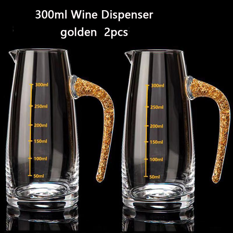 Set di bicchieri da liquore in cristallo con taglio a diamante con distributore di vino, bicchierino da shot di vodka, bicchieri da vino, whisky, liquori, sakè, brandy, tazza da tè