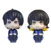 Q-Version Blue Lock Anime-Figur Blickt nach oben Isagi Yoichi/Nagi Seishiro Actionfigur Bachira Meguru Figur Sammlungen Modellpuppe