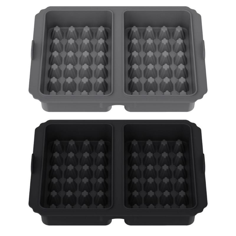 Air Fryers Compatible Waffle Pan Silicone Bakeware with Small Handle Oven Safe Waffle Molds Suitable for Easy Removal