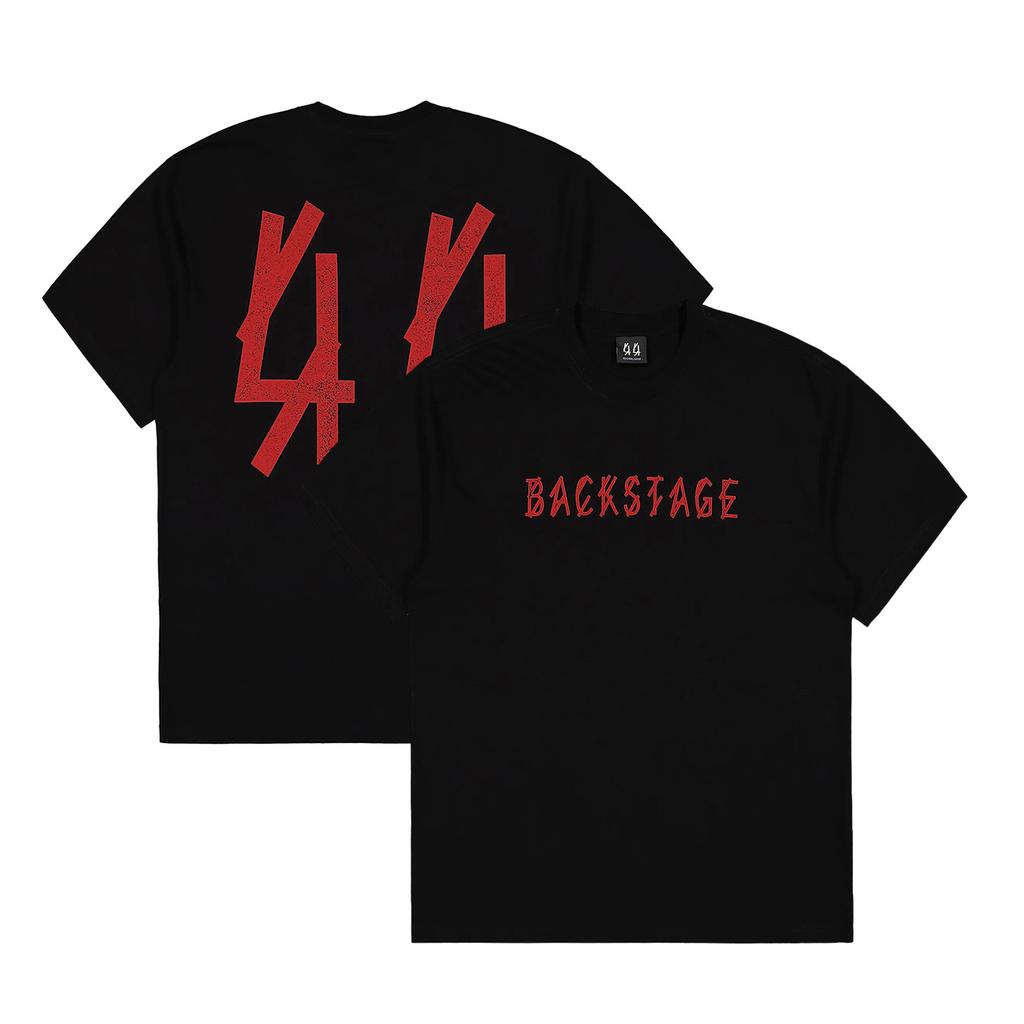 2025 Beliebt INS Gleicher Stil 44 Buchstaben Grafikdruck Atmungsaktiv Sportlich Rein Lässig Rundhalsausschnitt Kurzärmeliges Oberteil