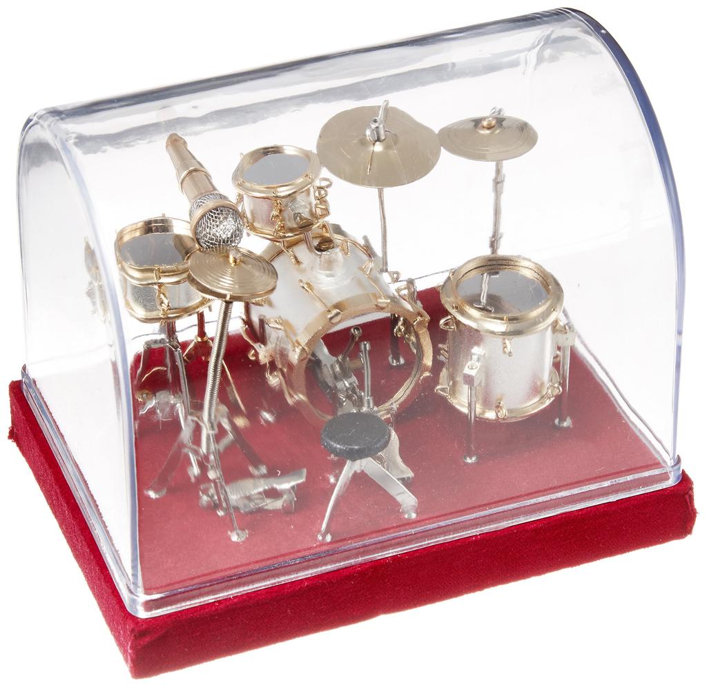 SUNRISE SOUND HOUSE Sunrise Sound House Miniature Musical Instrument Drum Set 1/18