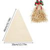 1PC Wood Wreath Boards Party Square Christmas Triangular Wedding Circle Home Decor Multiple Options Available