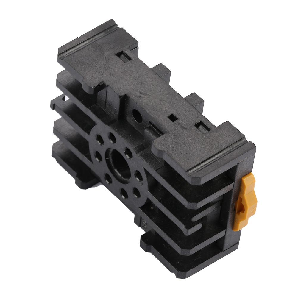 PF085A 300V 7A 8Pin Rail Mount Power Relay Holder Socket Base