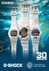 Casio G-Shock FROGMAN Love Sea and the Earth ICERC Japan Collaboration Model Watch, Tough Solar, Biomass Plastic, GW-8201K-7JR, Men's, White x Gold