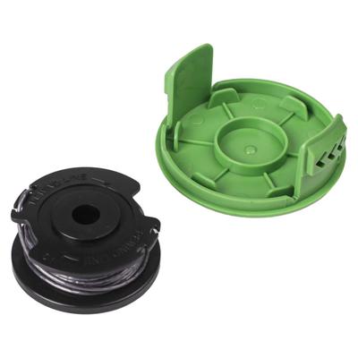 For Greenworks 21287 24V Trimmer Line Spool and Cap Replacement ABS and Nylon Components for Reliable and Long Lasting Use