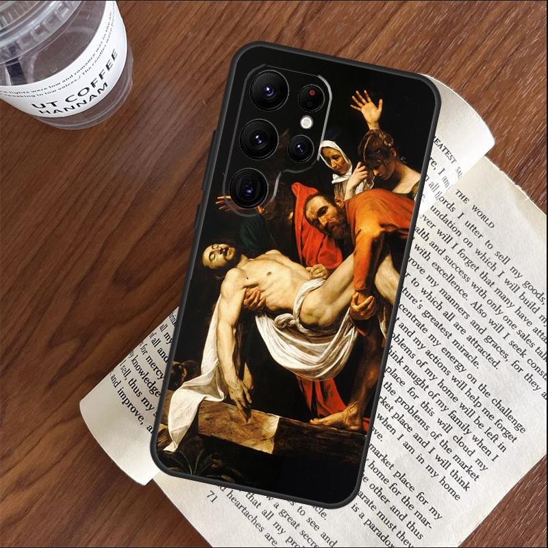 

Caravaggio Paintings Case For Samsung Galaxy S23 S22 S21 Ultra Note 20 S8 S9 S10 Note 10 Plus S20 FE Soft Cover Galaxy S10e