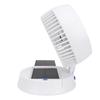 Solar Fan with LED Light 4 Wind Speeds 3 Brightness Adjustable Angle Foldable Portable Solar Camping Fan for Outdoor