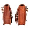 2 Side Pouch Motorcycle Brown Leather Saddle Panniers Saddlebags Bag New Handmade