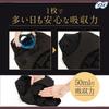 Serious Absorbent Sofy Water Absorbent Shorts that Fit the Size Sanitary Sanitary Safe even on busy days [Sofy Shorts] Body, M, Black, Products,