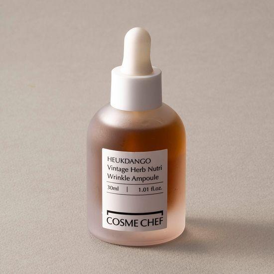 

cosme chef эссенция с черным сахаром питательная ампула против морщин 30 мл