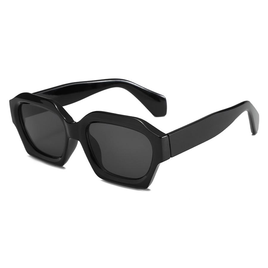 New Personality Square Sunglasses Women Men Luxury Brand Designer Irregular Small Frame Sunglasses Female Traveling Eyewear As Picture