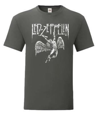 Led Zeppelin Angel - T-shirt kortærmet - Hard rock t-shirt gave til musikelskere