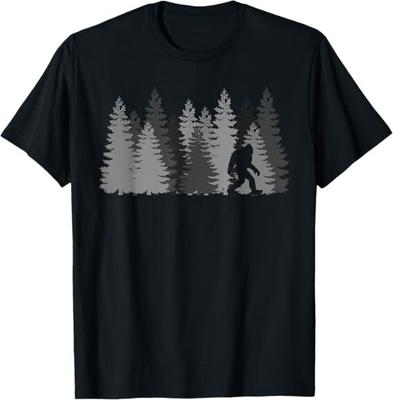 Bigfoot im Wald Sasquatch Yeti T-Shirt