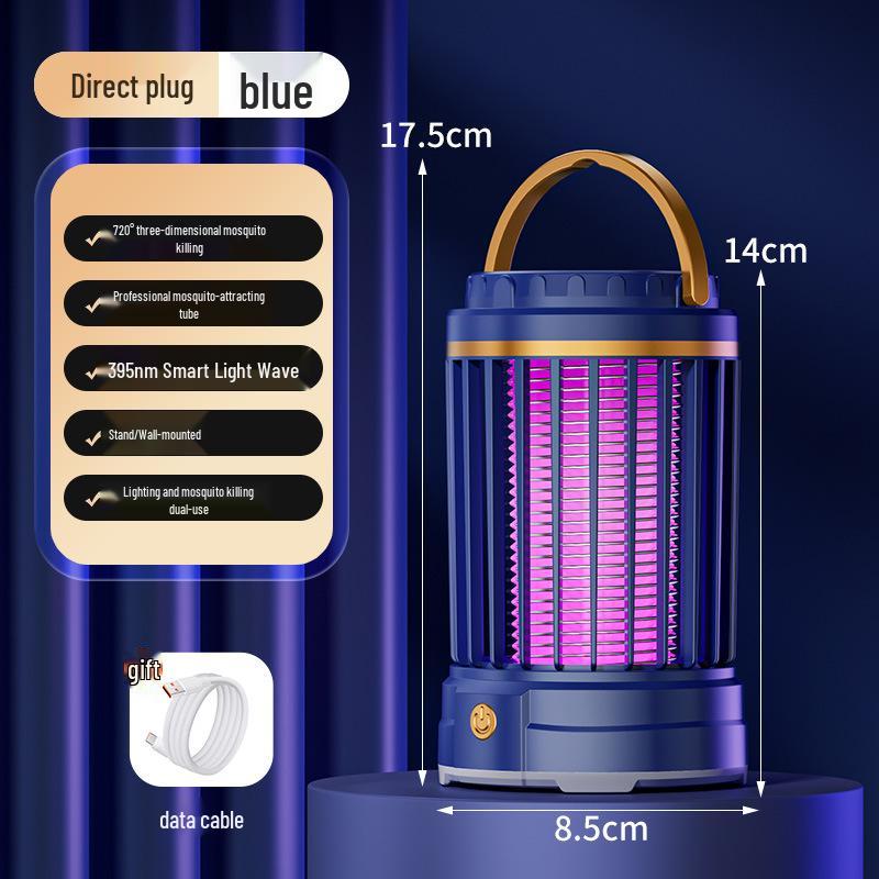 3-in-1 Camping and Home Night Light with Electric Mosquito Killer