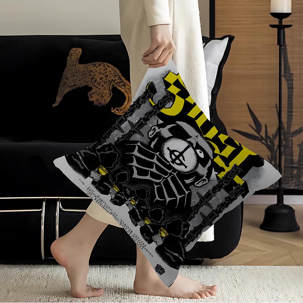 G-Ghost B-Band Pillow Anime Pillow Sofa Bed Head Pillow Cover Cushion Cover 45x45 Cm Fashion