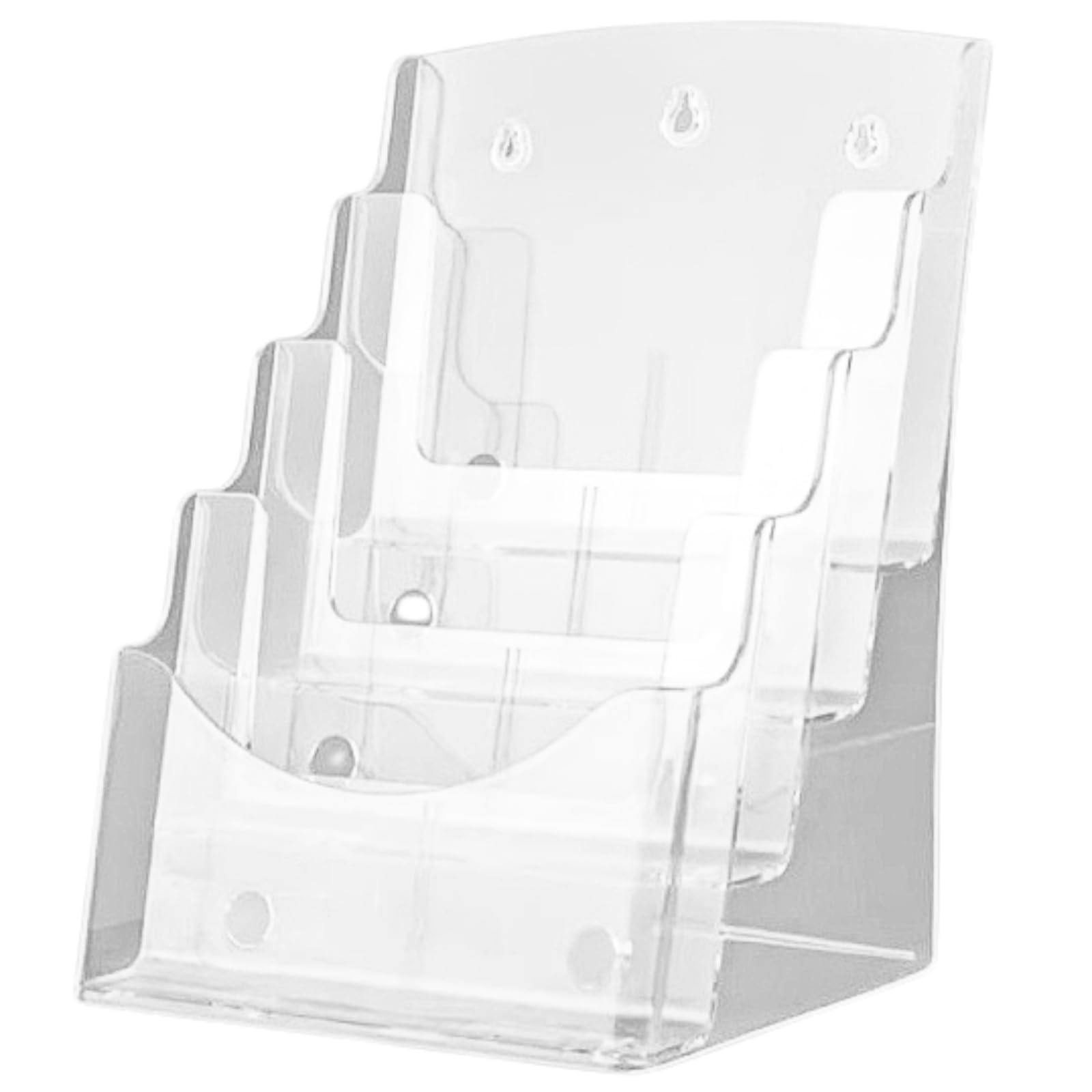 KINOKINO Стойка для каталогов Чехол для брошюр (A4 Вертикальный, 4 яруса, 1 шт.)