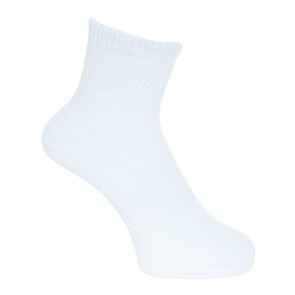 Volleyball Volleyball Short Socks V2MXA000 Sizes [Mizuno] Wear, 2-Pair Pack, White/Black, 25-27