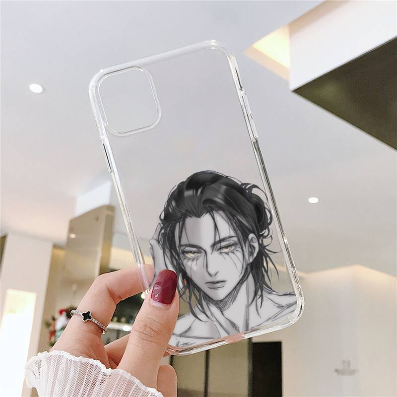 RUICHI Attack On Titan Anime Phone Case For Samsung GalaxyS20 S21 S30 FE Lite Plus A21 A51S Note20 Transparent Shell