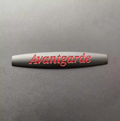 3D Metal Logo Avantgarde Emblem Car Fender Badge For Mercedes Benz W205 W211 W212 W203 W204 Avantgarde Sticker Accessories