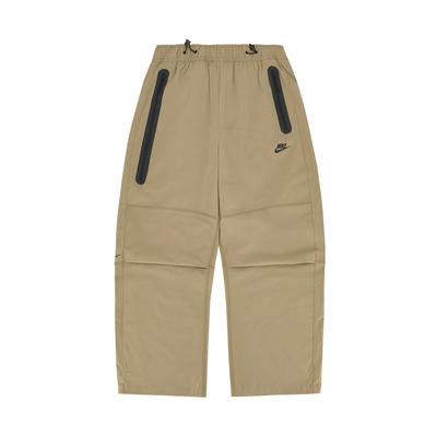 Solid Color Fashion Versatile Lace-Up Casual Pants Men Bottoms Beige HM7159-297