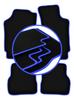 CARLUX-BLUE Car Mats For: Skoda Felicia Hatchback, Station Wagon (1994-2001)