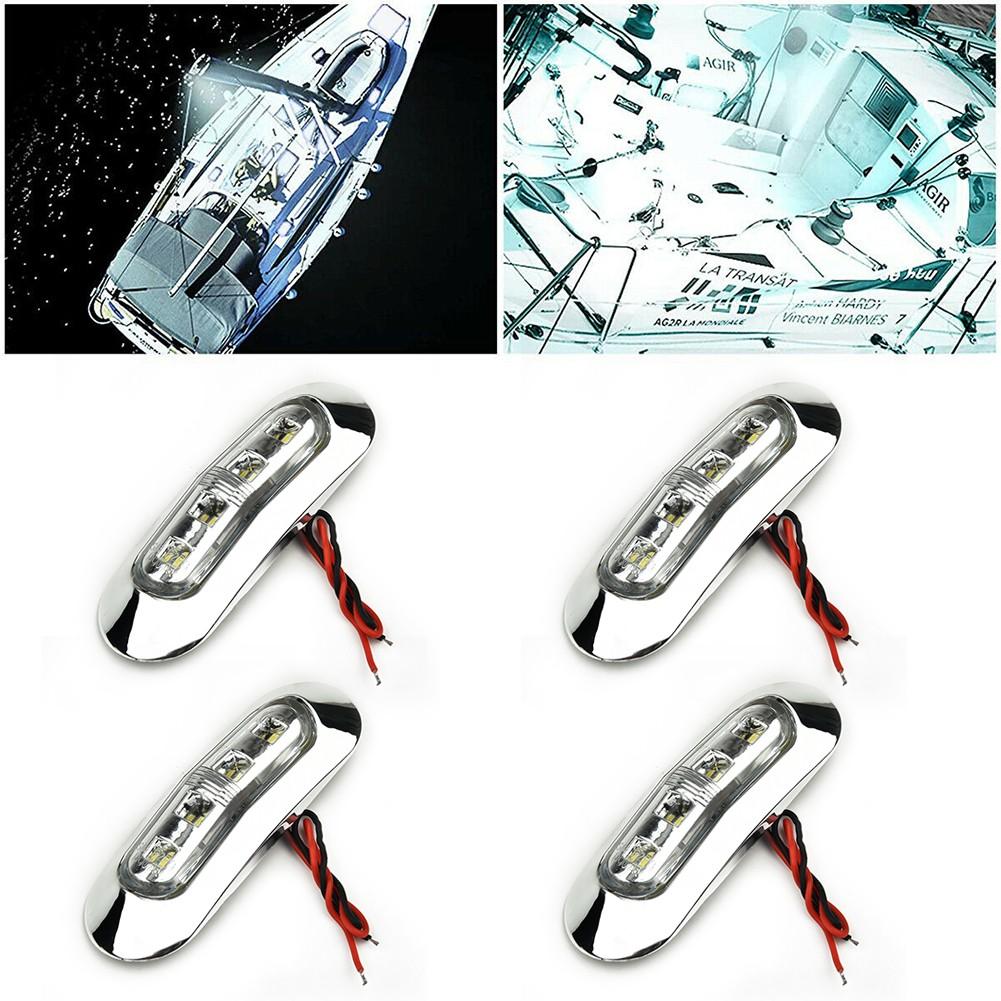 Lumini de curtoazie LED marine 120 lumeni alb 2385 bile lampă 50 accesorii lumină cabină punte lumină marină
