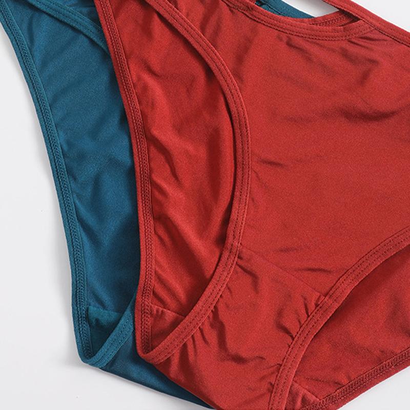 CINOON Women Sexy Ice Silk Panties Low-waist Hollow Out Underwear Female G String Ventilate Lingerie Temptation Thong Intimates