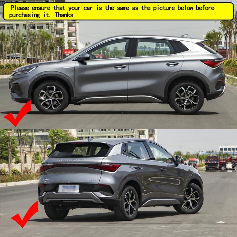 4pcs Black Mud Flaps For BYD Atto 3 Yuan Plus EV 2021-2024 Mudflaps Splash Guards Mud Flap Front Rear Mudguards Fender