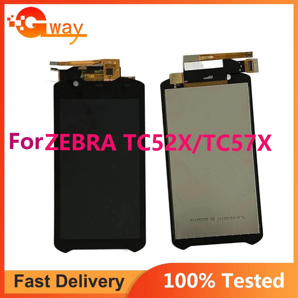 LCD Screen and Digitizer Full Assembly For ZEBRA TC52X TC57X
