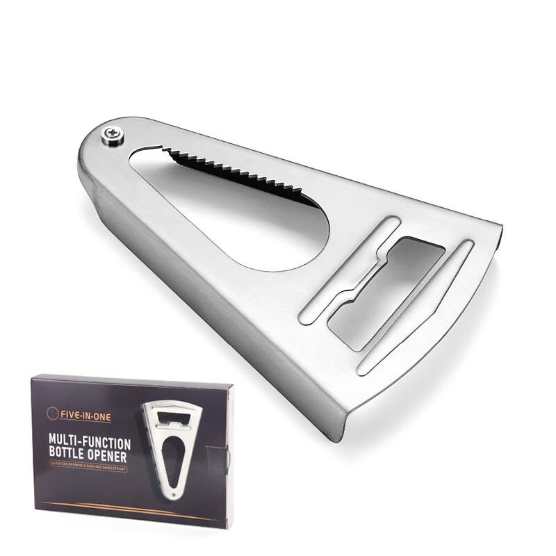 

ZISIZ Magnetic Triangle Bottle & Can Opener - 2 Pack