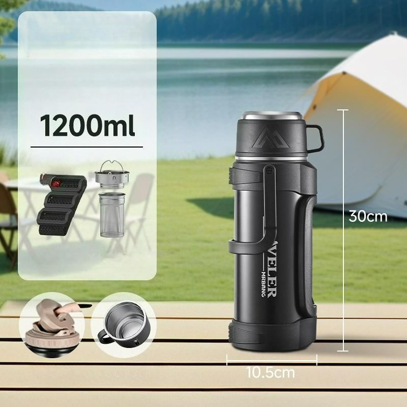 Přenosná termoska, Velkokapacitní nerezová termoska, Venkovní velkokapacitní ultravelkokapacitní přenosná termoska