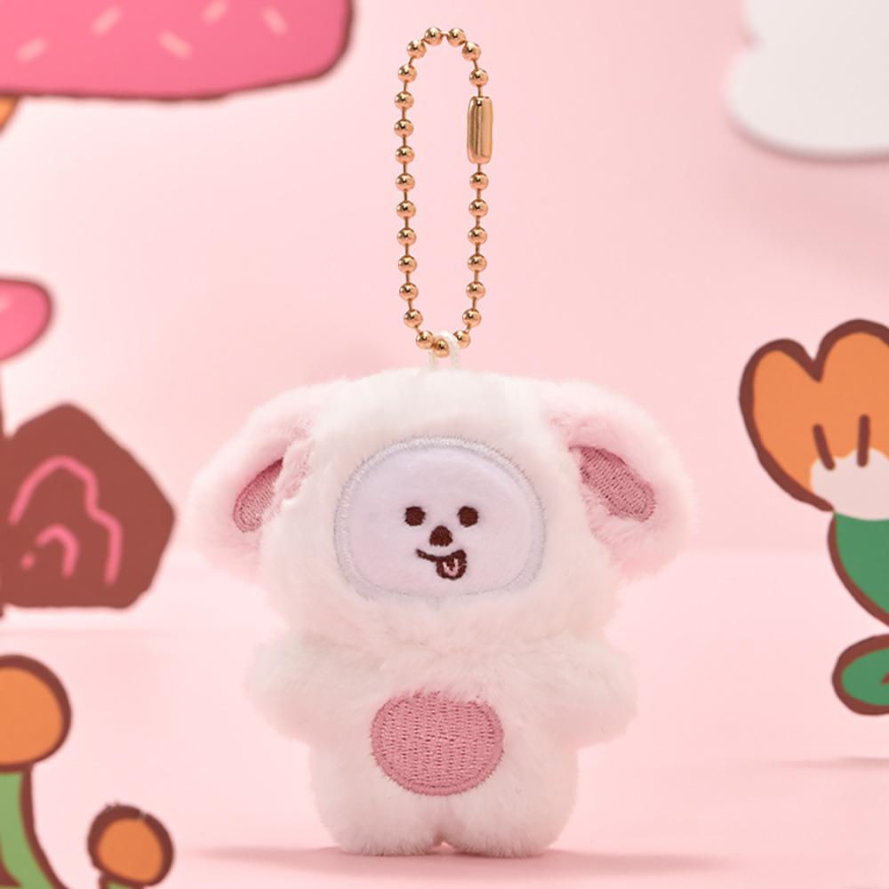 BT21 CHIMMY K-Rabbit Flat Plush Keyring Charm