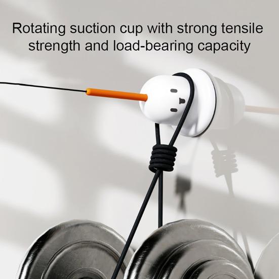 Cat Feather Toy with Suction Cup Interactive Cat String Toy with Bell And Feather Kitten Self Play Teaser Wand for Indoor Cats