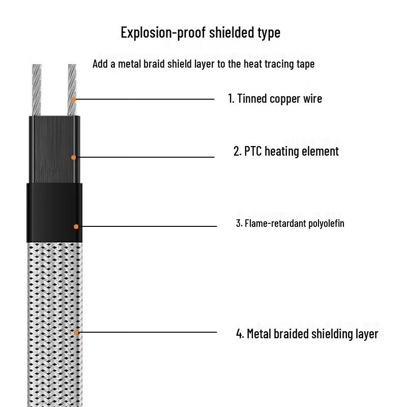 Self-Regulating Electric Pipe Heating Cable