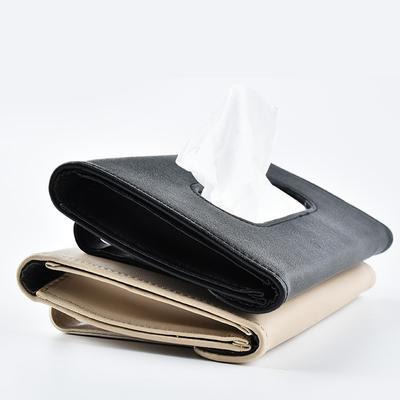 Tissue Boxes Car Tissue Box Towel Sets Car Sun Visor Holder Auto Interior Storage Decoration for  Interior Car
