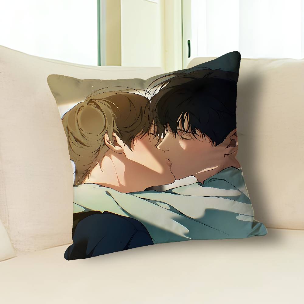 Manga L-Lost In The C-Cloud Various Sizes Square Pillow Case For Car Home Bedchamber Decor Custom Valentine gift