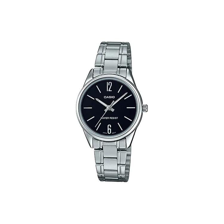 CASIO Women's Standard Series Black Watch LTP-V005D-1B (Unisex) Japanese Korean Watches LTP V005D 1B