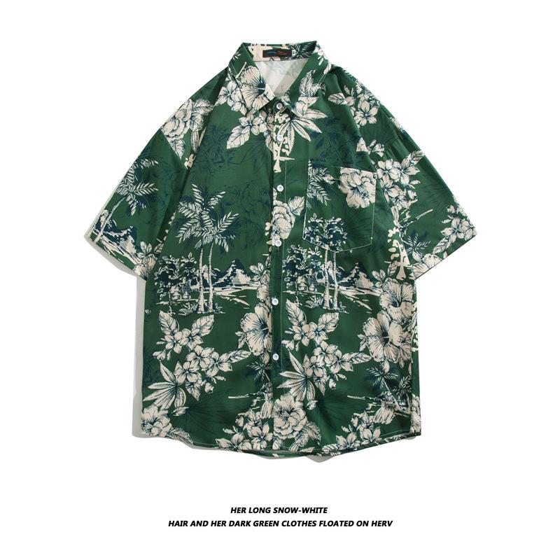 Men's Southeast Asian Style Quick-Dry Beach Vacation Shirt