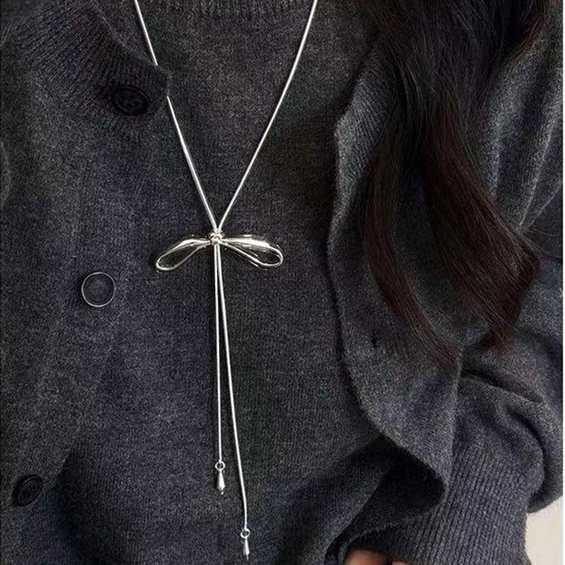 Ozean Patrick Star Lange Halskette Damen Nische Vintage Vielseitige Pulloverkette Hals