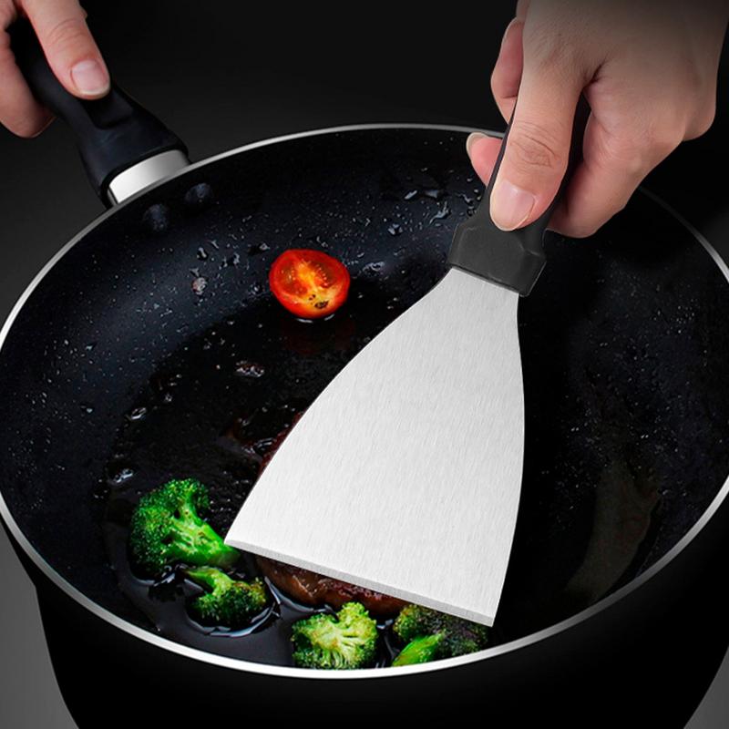 Meat Press For Cooking BBQ Tools Meat Spatula Stainless Steel Griddle Accessories Kit For Flat Griddle Heavy-Duty For Top