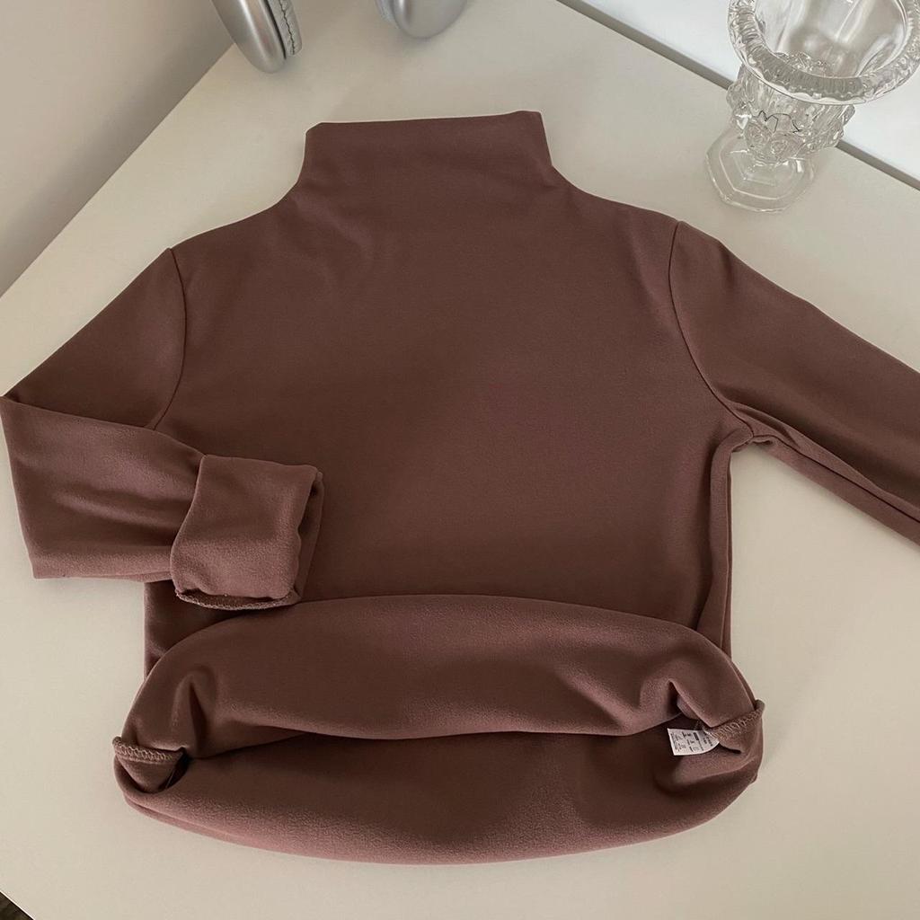 Korean Knitwear Women's Half-High Neck Cashmere Sweater, Small Fragrance Style, Autumn/Winter.